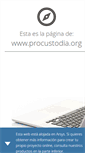 Mobile Screenshot of procustodia.org